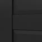 Detailansicht der Querleiste von CLASSEN Doppelflügeltür Svin M1.3 Uni Black Iridium inkl. Zarge 