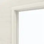 Detailansicht des Lichtausschnitts von Pinie Weiß Cross PIC 230 Typ LA-3 GetaLit Innentür - Westag