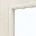 Detailansicht des Lichtausschnitts von Pinie Weiß Pi 230 Typ LA-3 GetaLit Innentür - Westag