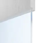 Detailansicht des Lichtausschnitts von Smart 1 quer Basic Durat Eiche Weiß Innentür - Huga