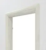 Detailansicht der Rückseite von CLASSEN Zarge Arcus Eiche Grau 3D Look