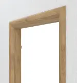 Detailansicht der Rückseite von CLASSEN Zarge Arcus Eiche Tocantis 3D Look