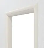 Detailansicht der Rückseite von CLASSEN Zarge Arcus Esche Weiß 3D Look