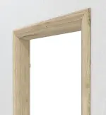 Detailansicht der Rückseite von CLASSEN Zarge New Arcus Eiche Cleveland 3D Look