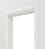 Detailansicht der Rückseite von CLASSEN Zarge New Arcus RAL 9003 CPL