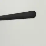 Detailansicht der Lisene von CLASSEN Doppelflügeltür 6.9 Weiß RAL 9003 CPL inkl. Zarge