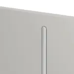 Detailansicht der Lisene von Hellgrau A 402 PortaLit Innentür Lineo Typ 3602 - Westag