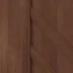 Detailansicht der Querleiste von CLASSEN Doppelflügeltür Antiope M1 Nuss Primo inkl. Zarge 