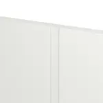 Detailansicht der Fräsung von CLASSEN Doppelflügeltür Dynamic 3.21 Weißlack RAL 9003 inkl. Zarge