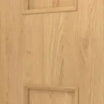 Detailansicht der Querleiste von CLASSEN Doppelflügeltür Modena 4 LA 1/4 Eiche geölt 3D Look inkl. Zarge mit Lichausschnitt