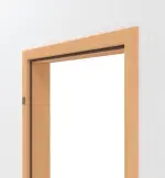 Detailbild von Französische Buche ProLine Duradecor Holzzarge für Rauchschutztüren (Rundkante) - Hörmann