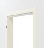 Detailbild von Reinweiß RAL 9010 ProLine Lack Holzzarge für Rauchschutztüren (Rundkante) - Hörmann