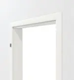 Detailbild von Verkehrsweiß RAL 9016 ProLine Lack Zarge für Wohnungseingangstüren (Rundkante) - Hörmann