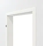 Detailbild von Weiß ähnlich RAL 9016 Basic Lack Zarge für Wohnungseingangstüren (Rundkante) - Huga