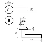 Technische Zeichnung Ronny-R Vario Star Alu - Südmetall