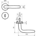 Technische Zeichnung Arena-R Aluminium - Südmetall