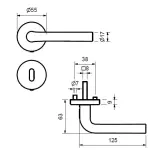 Technische Zeichnung Patrik-R Aluminium - Südmetall
