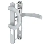 PROGRIFF Türgriff Schmalrahmen oval Saturn Silber Bügelgriff/Drücker