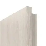 Detailansicht der runden Kante von Eiche lasiert Basic Durat Wohnungseingangstür - Huga