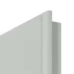 Detailbild runde Kante von Hellgrau A 402 PortaLit Wohnungseingangstür - Westag