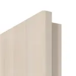 Detailansicht der Postforming-Kante von Doppelflügeltür 4.7 Akazie hell CPL inkl. Zarge - Classen