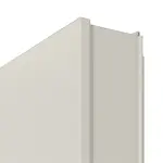 Detailansicht der stumpfen Kante von Innentür-Set Stahl mit Feuerschutzfunktion STU/STS T30-1 mit LA-B1 inkl. Blockzarge 62/55 - Hörmann