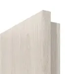 Detailansicht der runden Kante von Eiche lasiert LA 12 Basic Durat Innentür - Huga