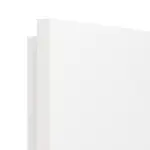 Detailansicht der eckigen Kante von Esche Weiß Pore Es 242 Portalit Innentür Lineo Typ 3602 - Westag