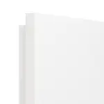 Detailansicht der eckigen Kante von Esche Weiß Pore Es 242 Portalit Innentür Lineo Typ 3605 - Westag