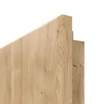 Detailansicht der runden Kante von Sueno 2 Basic Durat Asteiche Innentür - Huga