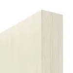 Detailansicht der stumpfen Kante von Lärche lasiert LA 24 bandseitig Basic Durat Schiebetür - Huga