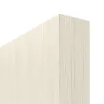 Detailansicht der stumpfen Kante von Lärche lasiert LA 24 schlossseitig Basic Durat Schiebetür - Huga