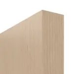 Detailansicht der stumpfen Kante von LEBO Schiebetür Can. Ahorn Matt Echtholzfurniert