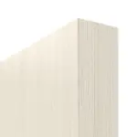 Detailansicht der stumpfen Kante von Sueno 2 Basic Durat Lärche lasiert Schiebetür - Huga