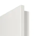 Detailansicht der Softkante von CLASSEN Doppelflügeltür Dynamic 3.26 Weißlack RAL 9016 inkl. Zarge