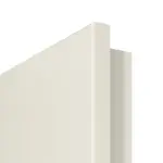 Detailansicht der Softkante von CLASSEN Doppelflügeltür Dynamic 3.29 Weißlack RAL 9010 inkl. Zarge