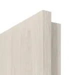 Detailbild der eckigen Kante von Eiche lasiert LA 24 Basic Durat Doppelflügeltür inkl. Zarge - Huga