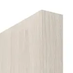 Detailbild der stumpfen Türkante von Eiche lasiert LA Bullauge Basic Durat Schiebetür - Huga