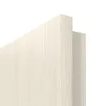 Detailansicht der eckigen Kante von Lärche lasiert Basic Durat Wohnungseingangstür - Huga