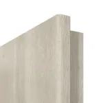 Detailansicht der runden Kante von Doppelflügeltür LA 02 Kendal Eiche CPL inkl. Zarge - Classen