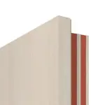 Detailansicht der Kante von CLASSEN Brandschutztür-Set EI30 42db Akazie hell CPL inkl. Zarge