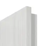 Detailansicht der Premiumkante von GARANT Wohnungseingangstür Authentic Grigio CePaL mit Lichtausschnitt LA-2