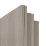 Detailansicht der eckigen Kante von WESTAG Brandschutztür T-90 Sala Eiche Ei 443 PortaLit CPL