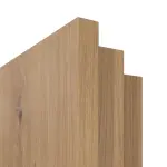 Detailansicht der eckigen Kante von WESTAG Brandschutztür T-90 Artis Eiche Ei 793 PortaLit CPL