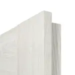 Detailansicht der eckigen Kante von CLASSEN Doppelflügeltür Havana M1 Norwegische Esche CPL inkl. Zarge 