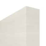 Detailansicht der stumpfen Kante von WESTAG Doppelflügel-Schiebetür Pinie Weiß Cross PIC 230 PortaLit CPL mit Lichtausschnitt LA-1