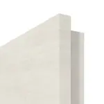 Detailansicht der eckigen Kante von Pinie Weiß Cross PIC 230 Typ LA-3 GetaLit Innentür - Westag