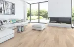 Milieubild Wohnbereich von Eiche beige strukturiert 1-Stab Fun Laminat - Wiparquet