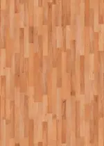 Draufsicht von Buche strukturiert 3-Stab Fun Laminat - Wiparquet