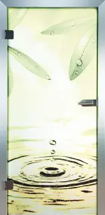 Oase Glastür Piktura Loft - Farbdrucktür